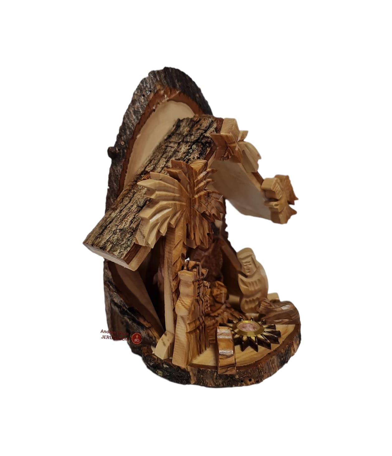 Nativity Set Olive wood made in Bethlehem with Authenticity box and certificate