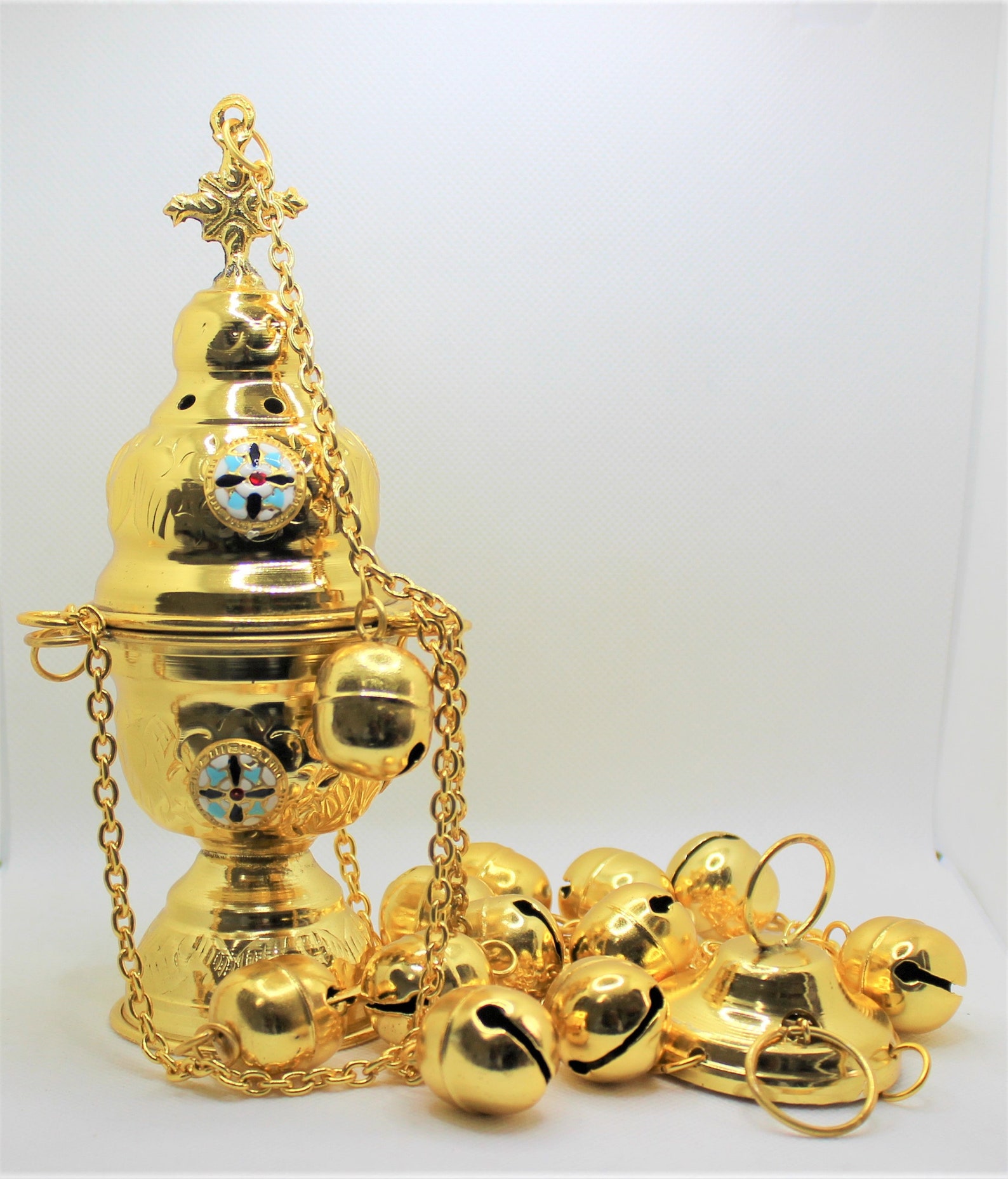 Orthodox Incense Burner for Church Size 20cm Hand Made From Etsy