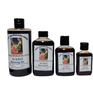 Huile d'onction de nard de Marie-Madeleine, huile de bénédiction de Terre Sainte Jérusalem, bouteilles disponibles 60 ml, 150 ml, 250 ml, 500 ml image 1