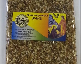 Incenso di nardo di Maria Maddalena da 60 grammi fatto a mano da me e ha un odore molto forte