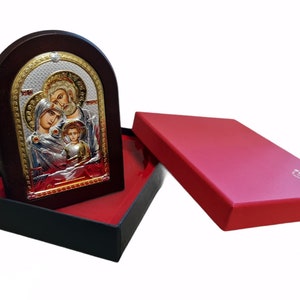 Holy Family silver icon size 14*10cm very nice gift and blessing icon from holy land jerusalem