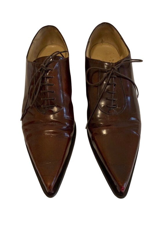 Gorgeous Vintage 80s Lace up Brogues in 