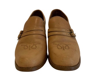 Beautiful vintage 1970’s western bohemian  style ankle booties/shoes. Size 8.5 AU.