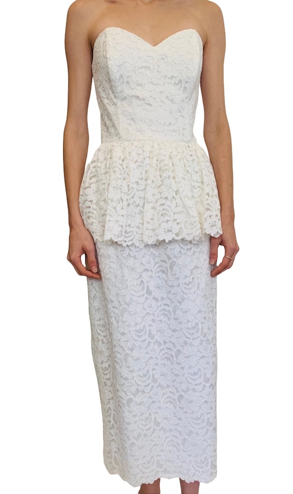 open lace back dress Women Plus Size Ruffle Sleeve V-neck Cocktail Party Dresses for Bridal   DolphinBanana