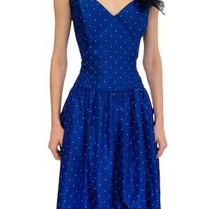 Vintage 1980’s polka dot Prom/Party dress. Size 8.