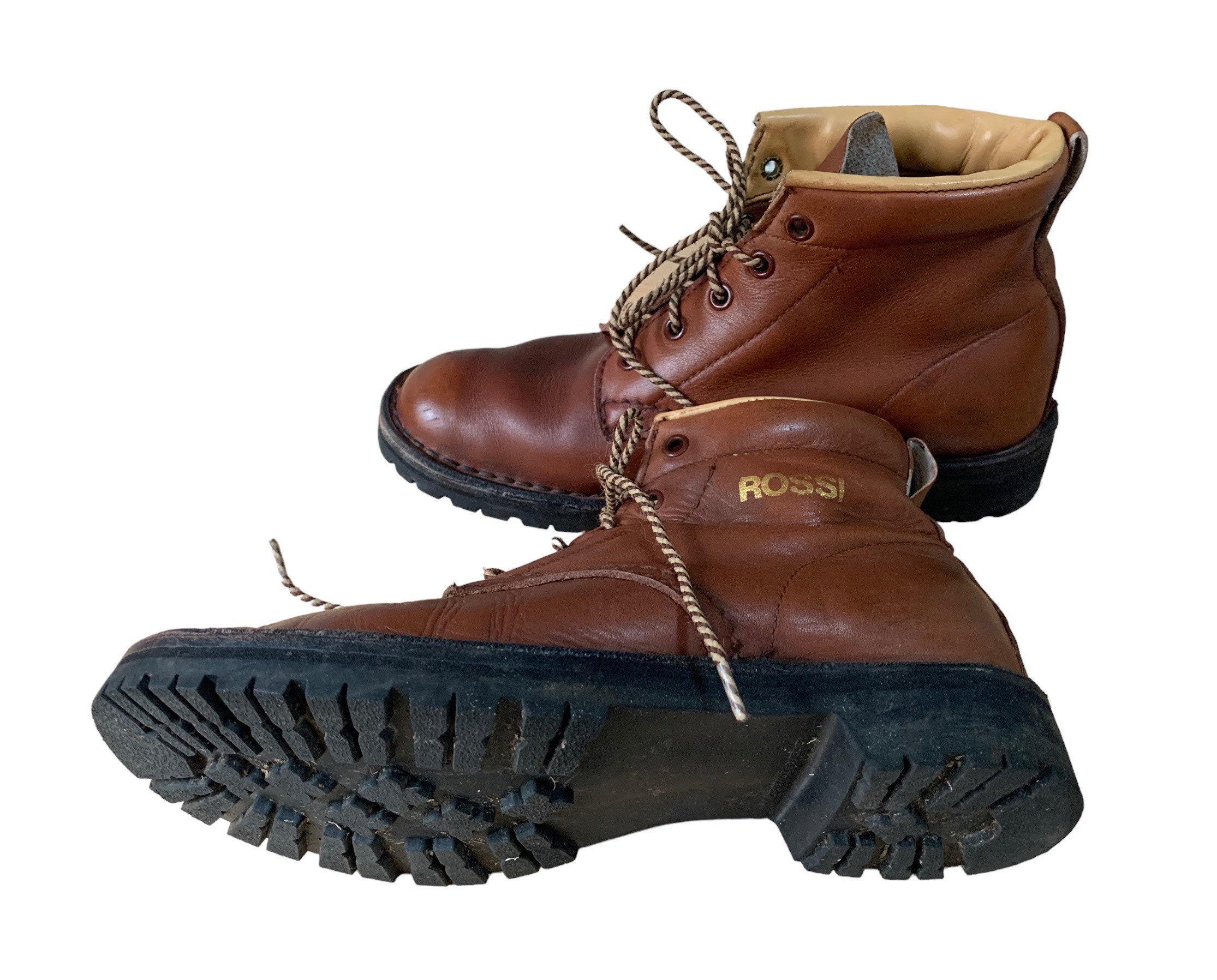 Rare Men’s size 9 Steele toe Rossi boots Rare Vintage 1990 main image 4