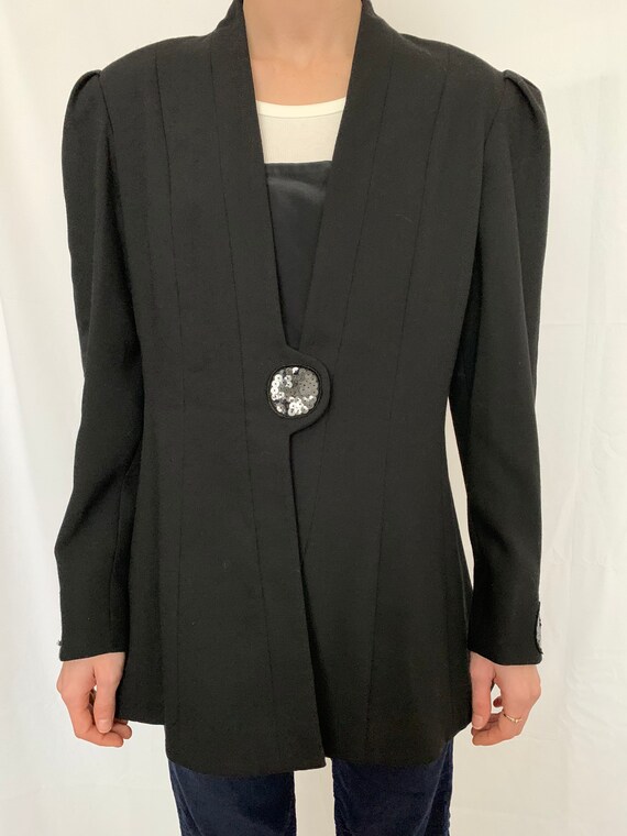 black blazer size 8