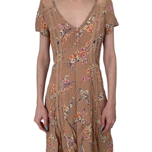 Vintage 1990’s ‘Peace Angel’ midi dress. Size XS Au.