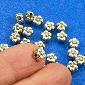 20pcs 13x11mm DIY Flower Charms For Jewelry Making Tiny Flower Charms Small  Flowers Charms