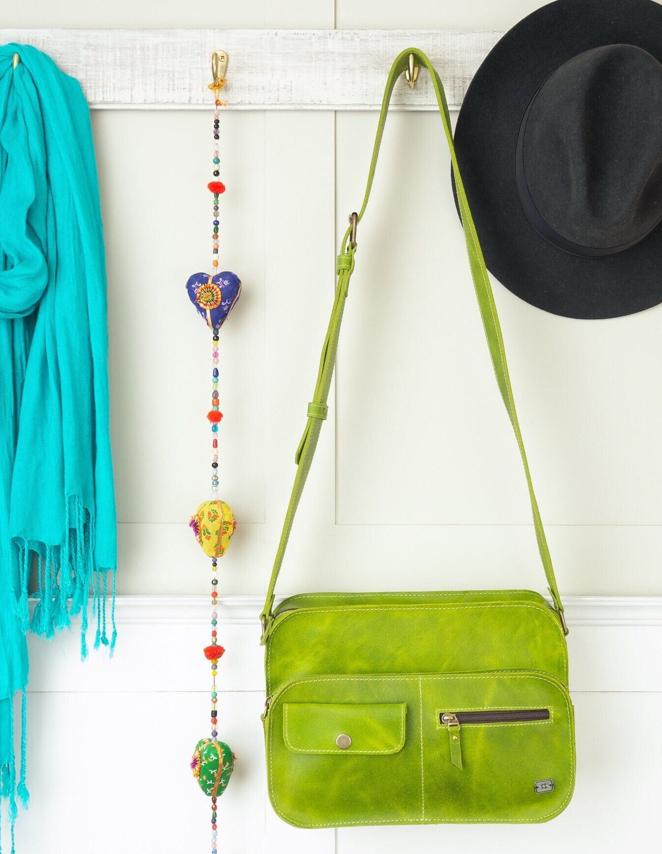 ■masmarulez■ mama leather miniature chain cross bag Green mama leather miniature chain cross bag _ Green : Masmarulez