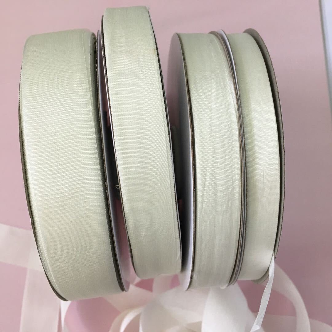 100yards Silk Ribbon Wholesale,trim With Little Lightness-2mm,3mm,4mm ...
