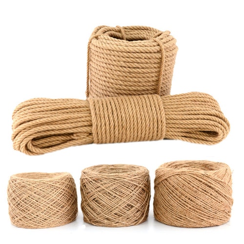Jute Rope in 10yards 10mm Jute Rope Jute Cord Jute Wire Etsy