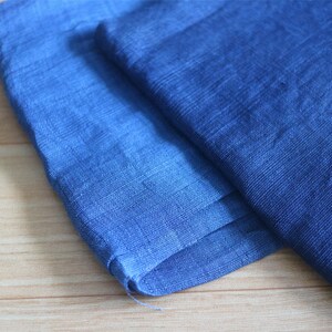 Ramie Fabric by Yardnatural Colthingindigo Fabric-45cm/60cm - Etsy