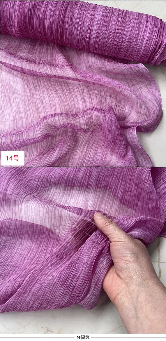 Crinkle Georgette,silk Crinkle Fabric for Crinkle Silk Scarf