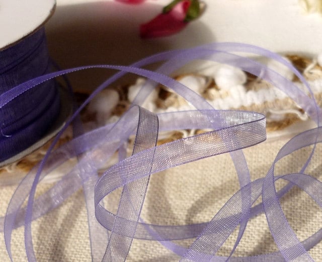 3yards Silk Organza Ribbontransparent Trimming 5mm9mm17mm Etsy