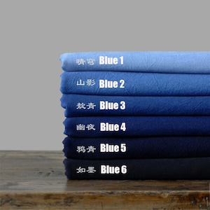 1meter Natural Dyed Fabric,  Indigo cotton fabirc
