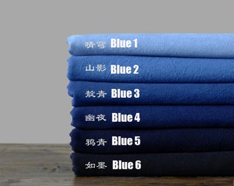 1meter Natural Dyed Fabric,  Indigo cotton fabirc