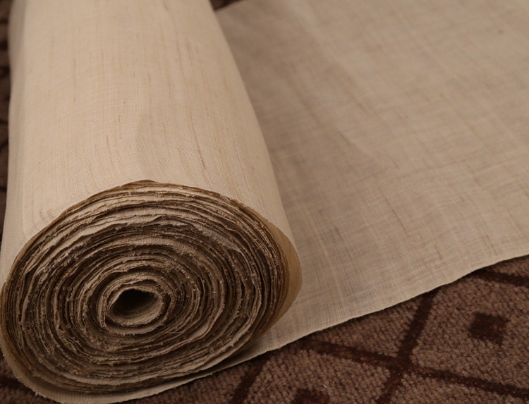 Ramie fabric natural colthingplain Fabric20CM58cm Etsy