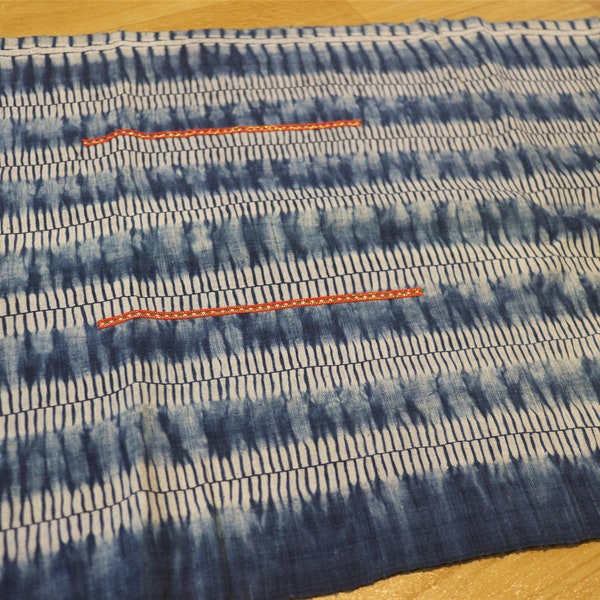 Natural Dyed Fabric, Indigo Slub cotton fabirc, Indigo blue Fabric ,100% cotton thick fabriic
