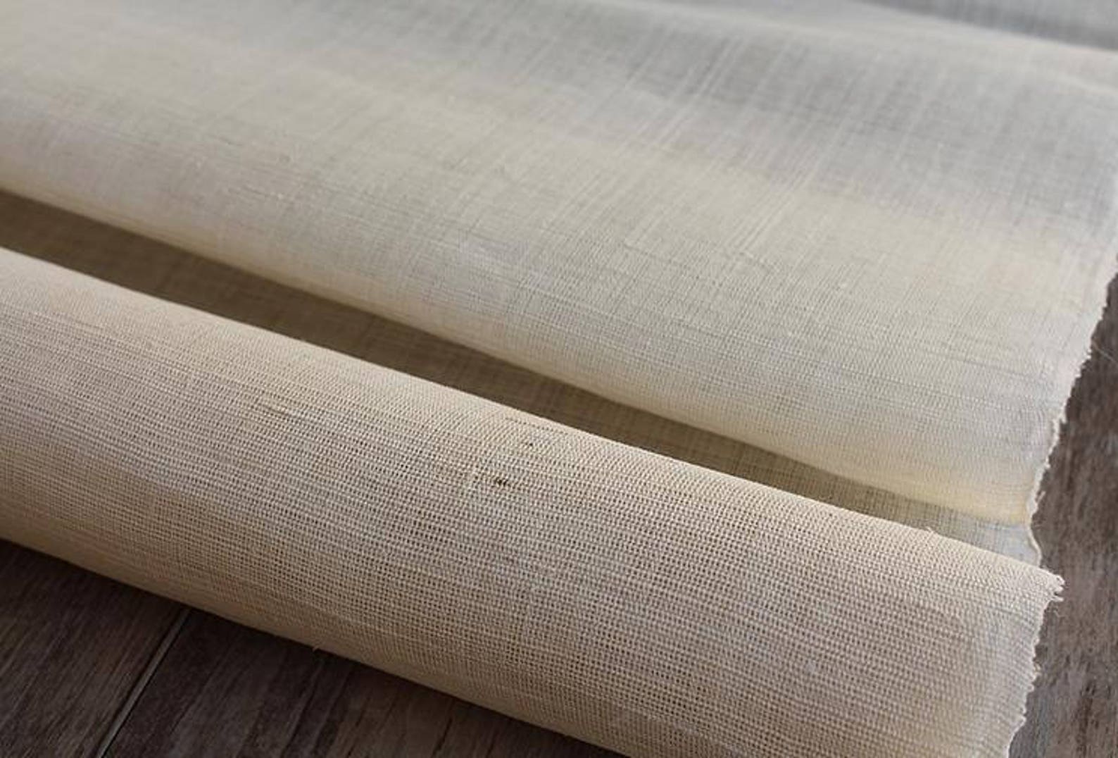 Natural Dyed Blue Ramie Fabric White Ramie Fabric Etsy