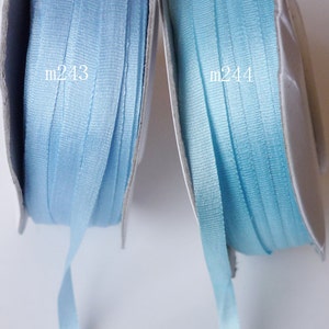3yards Silk Ribbon -2mm,4mm,7mm,10mm,13mm,15mm,20mm,25mm,32mm Silk Trim ...