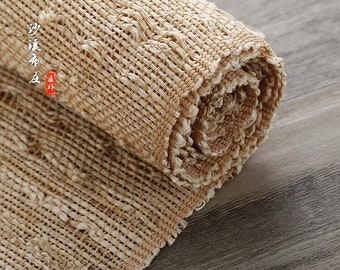 Chinese fabric, ramie fabric ,natural colthing,plain Fabric-1yard ramie curtain Fabric