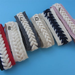 HERRINGBONE TAPE,Cotton Lace ribbon-5yards ,red and black Cotton ribbon,DIY embroidery trim,cotton lace trim-MXT002
