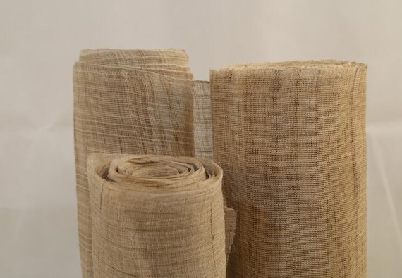 1yard ramie fabric ,natural colthing,plain Fabric-55cm wide- ramie curtain Fabric