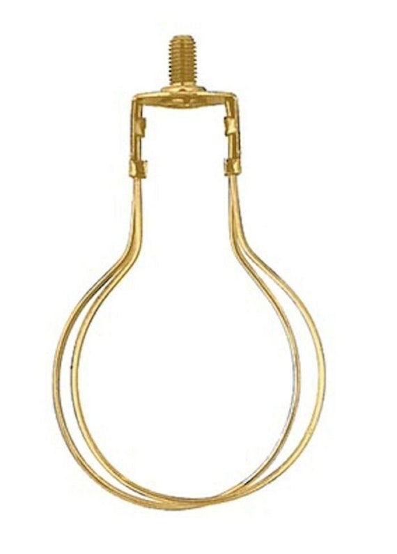 ClipOn Lamp Shade Adapter for Regular Bulb Etsy