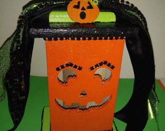 Halloween Decoration, Pumpkin Tabletop Decoration, Halloween Party Decor,Halloween Centerpiece,Kids Party Decor, Halloween Decor