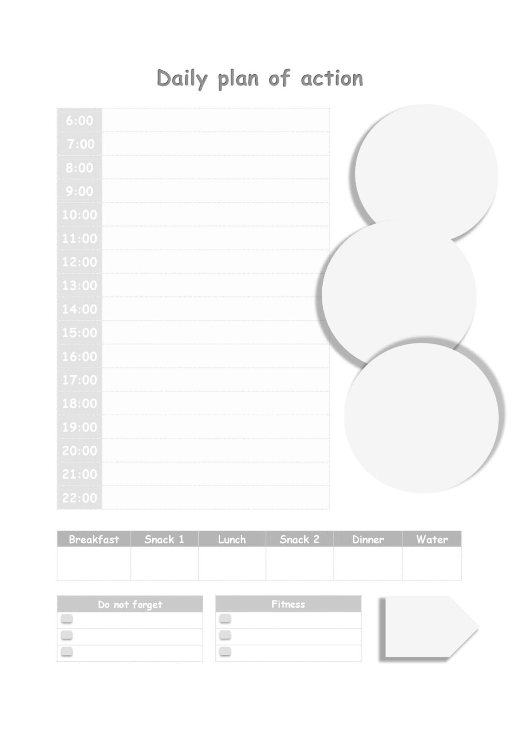 Printable Daily to Do List A5 A4 Insert Planner Organiser - Etsy