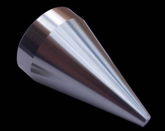 The ORIGINAL 17-Degree MEGA Universal Folding Cone, Stainless Steel, for 1/4" inch to 3/4" inch Hole Sizes Folding Range