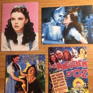 Set of 4 Wizard of Oz Magnets