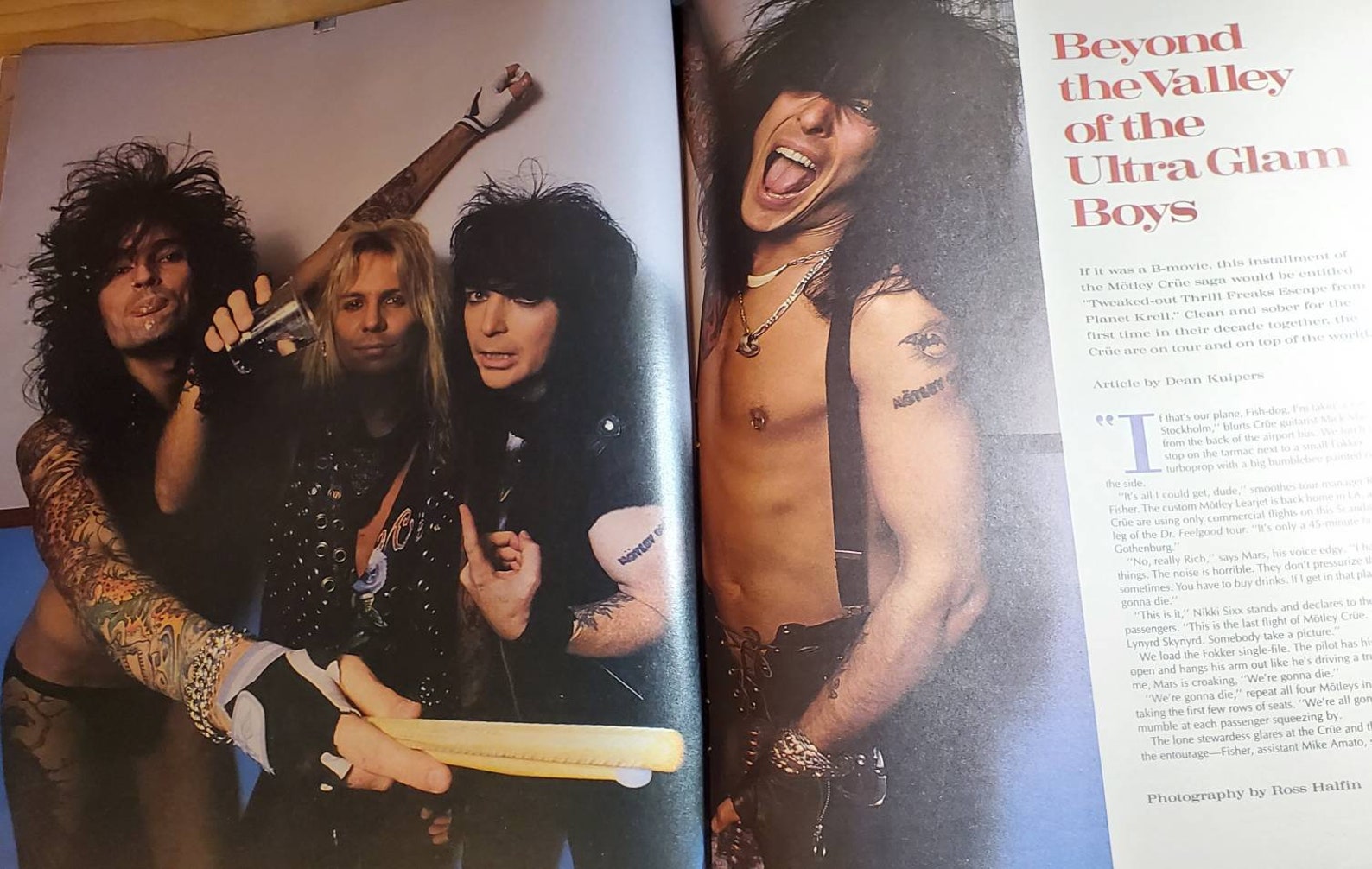 1990 Spin magazine Motley Crue cover | Etsy