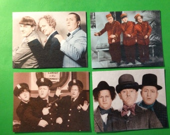 4 Three Stooges magnets