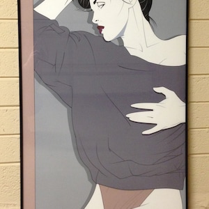 Original, Patrick Nagel, Mint Conditon, Twelfth in the Series, Woman&#39;s Torso, Rich Colors, Quintessential 80s, Free Shipping
