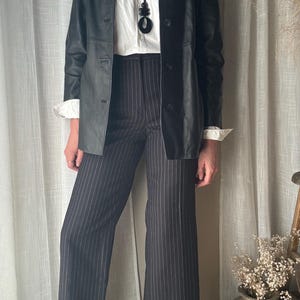 90s Pinstripe Pants - Etsy