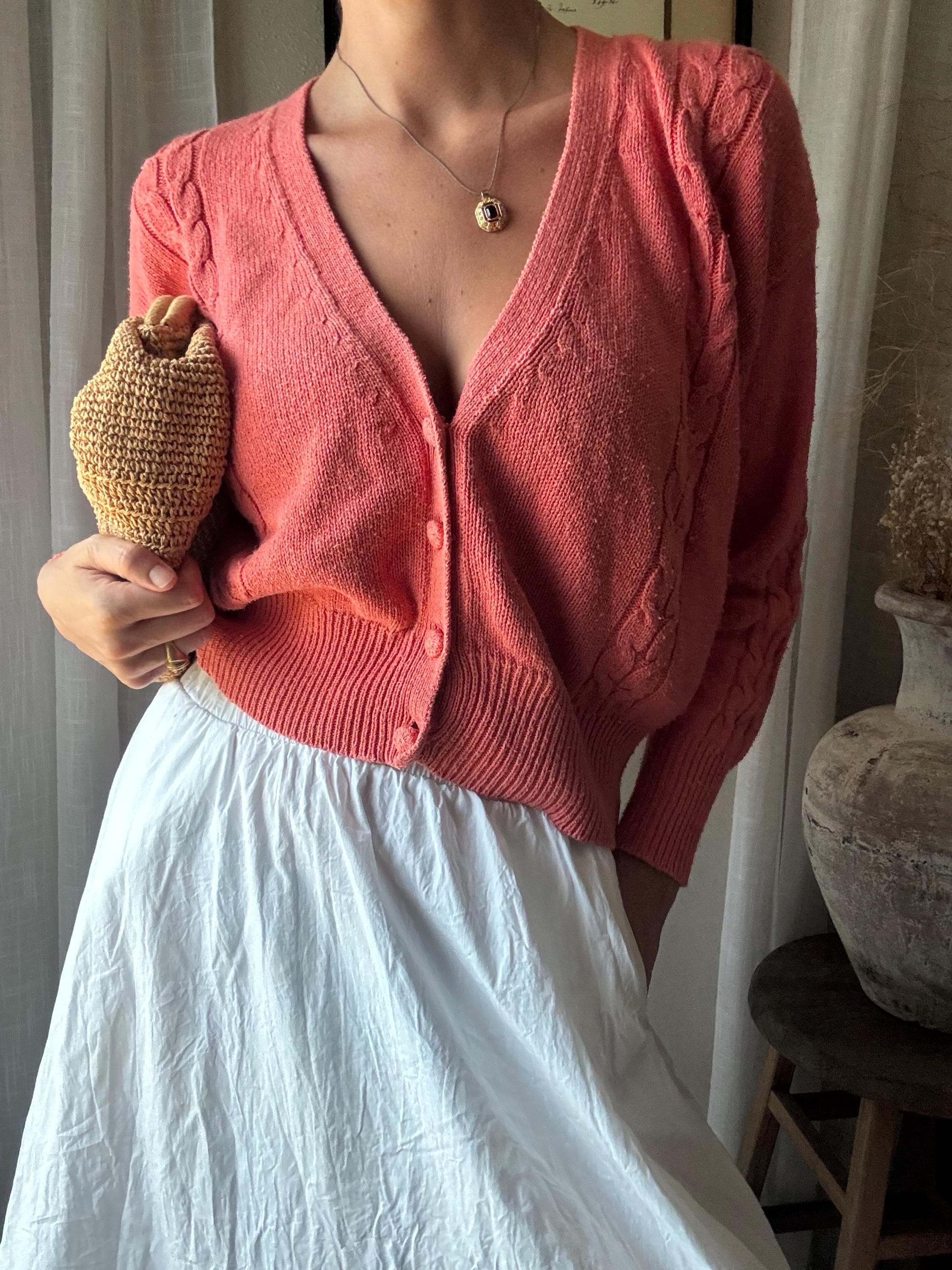 Ramie Cotton Cardigan - Etsy
