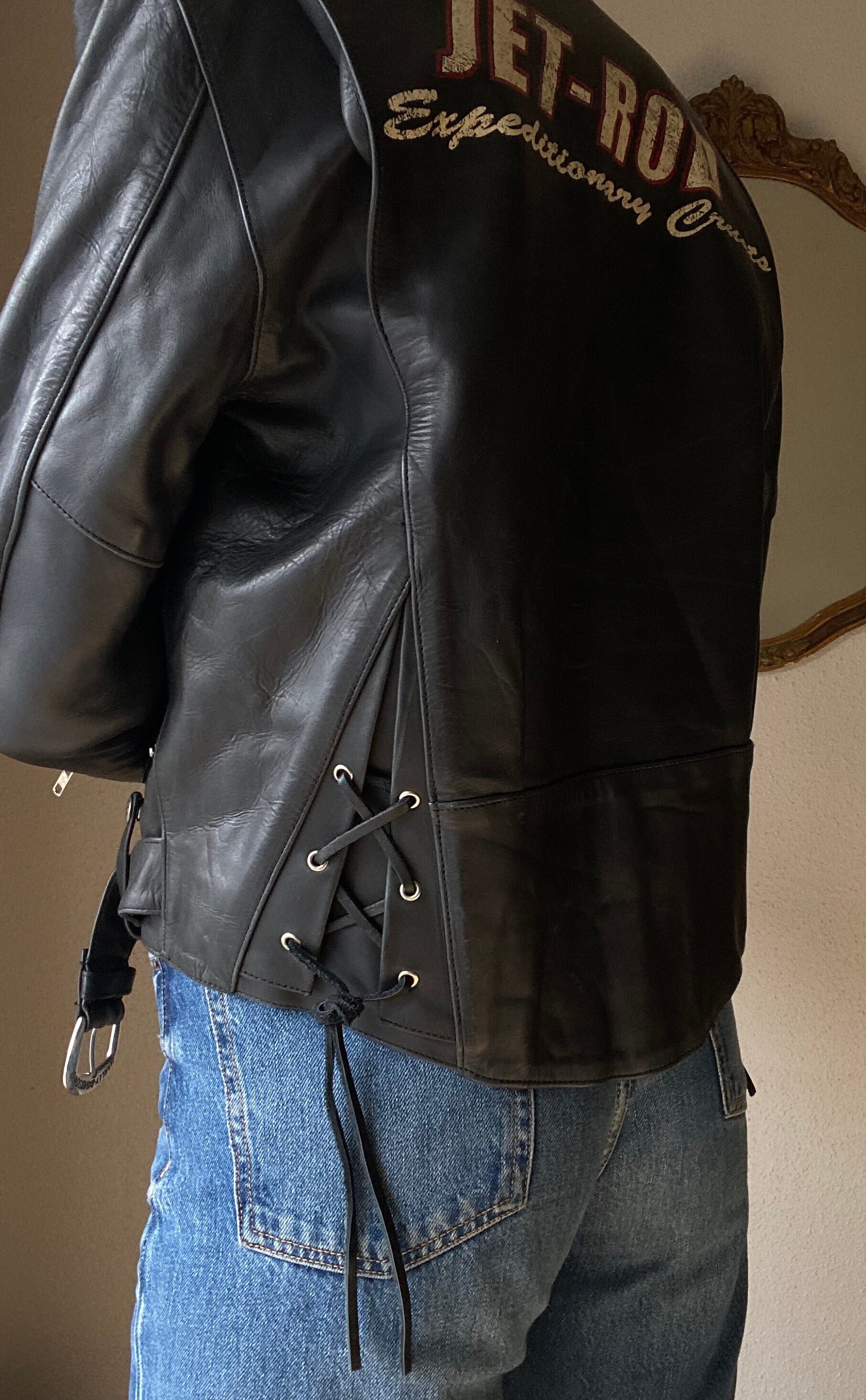 90s HarleyDavidson leather jacket ブランケット 90s HarleyDavidson leather jacket ブランケット
