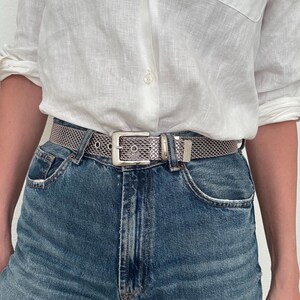 Vintage Metal Mesh Belt - Etsy display picture 2