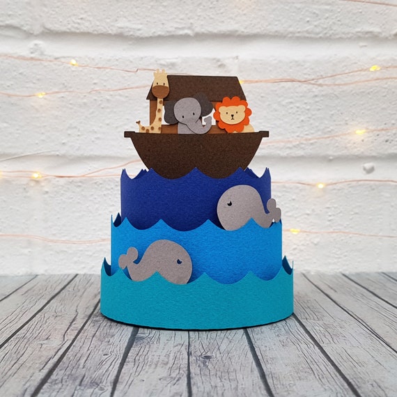 3d Noah S Ark Diy Papercutting Template Paper Craft Etsy