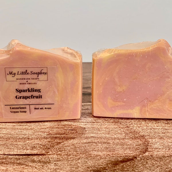 Sparkling Grapefruit Handmade Soap