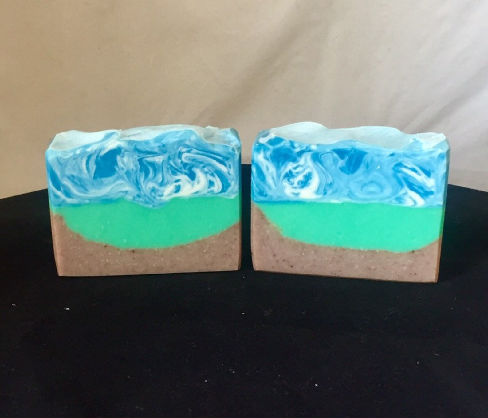 Earth Meets Sky Handmade Soap Lush Dupe of Relentless Etsy