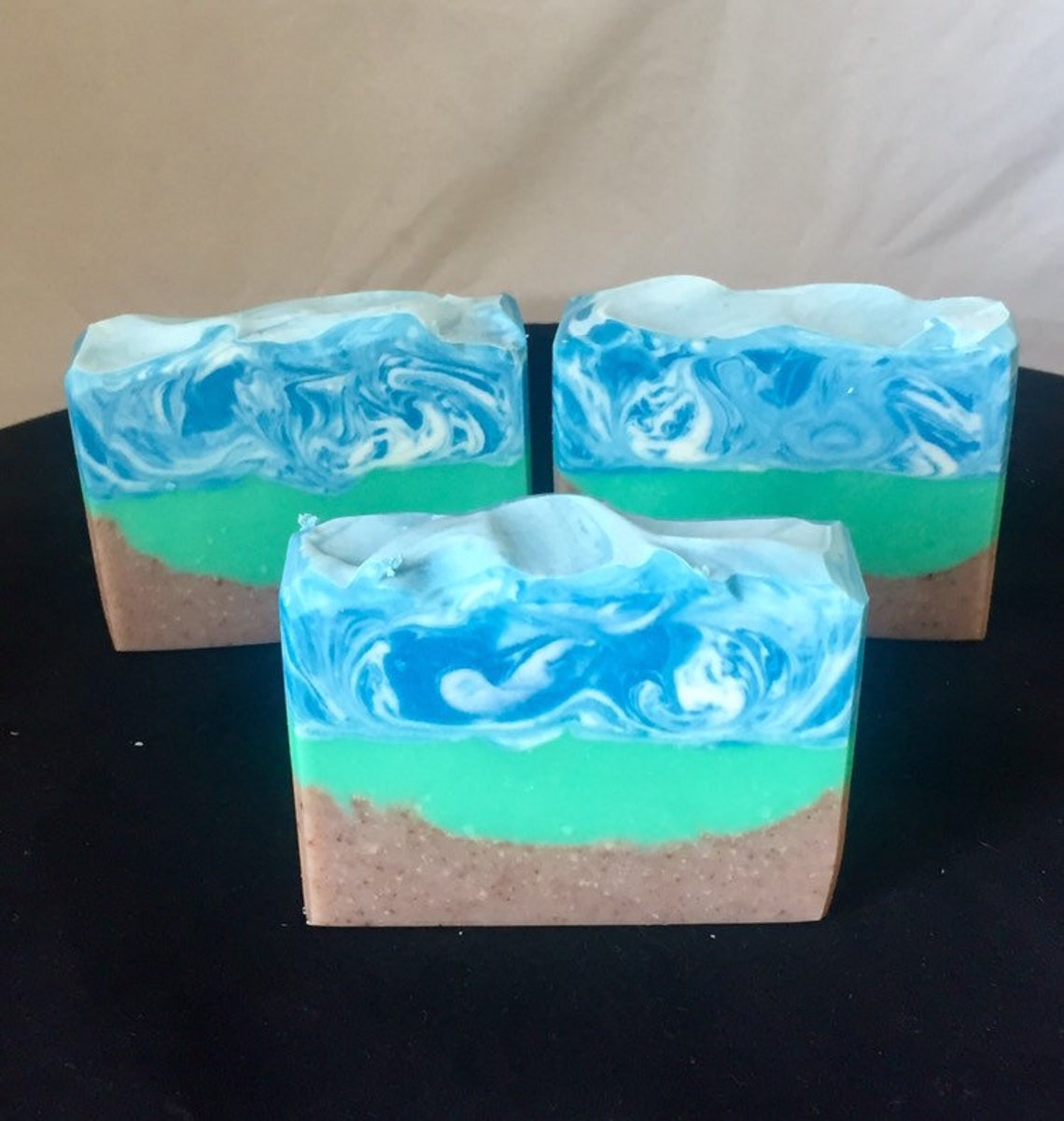 Earth Meets Sky Handmade Soap Lush Dupe of Relentless Etsy