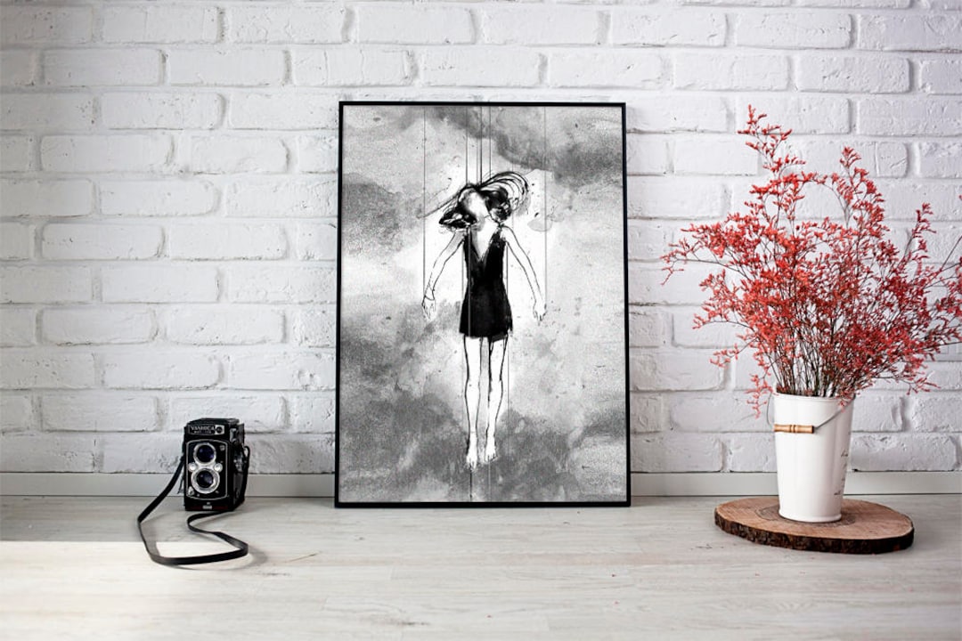 I'm Nobody's Puppet, Puppet Master, Girls Wall Art, Bedroom Decor