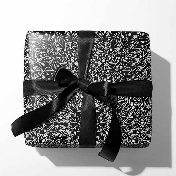  Black Wrapping Paper