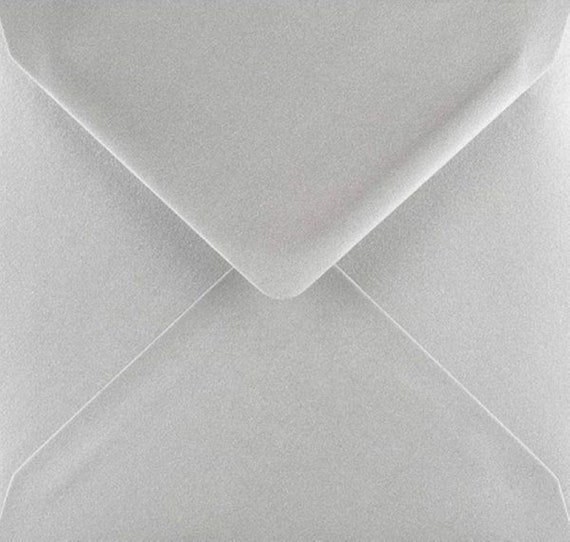 C5 Silver Envelopes x 25 Pack
