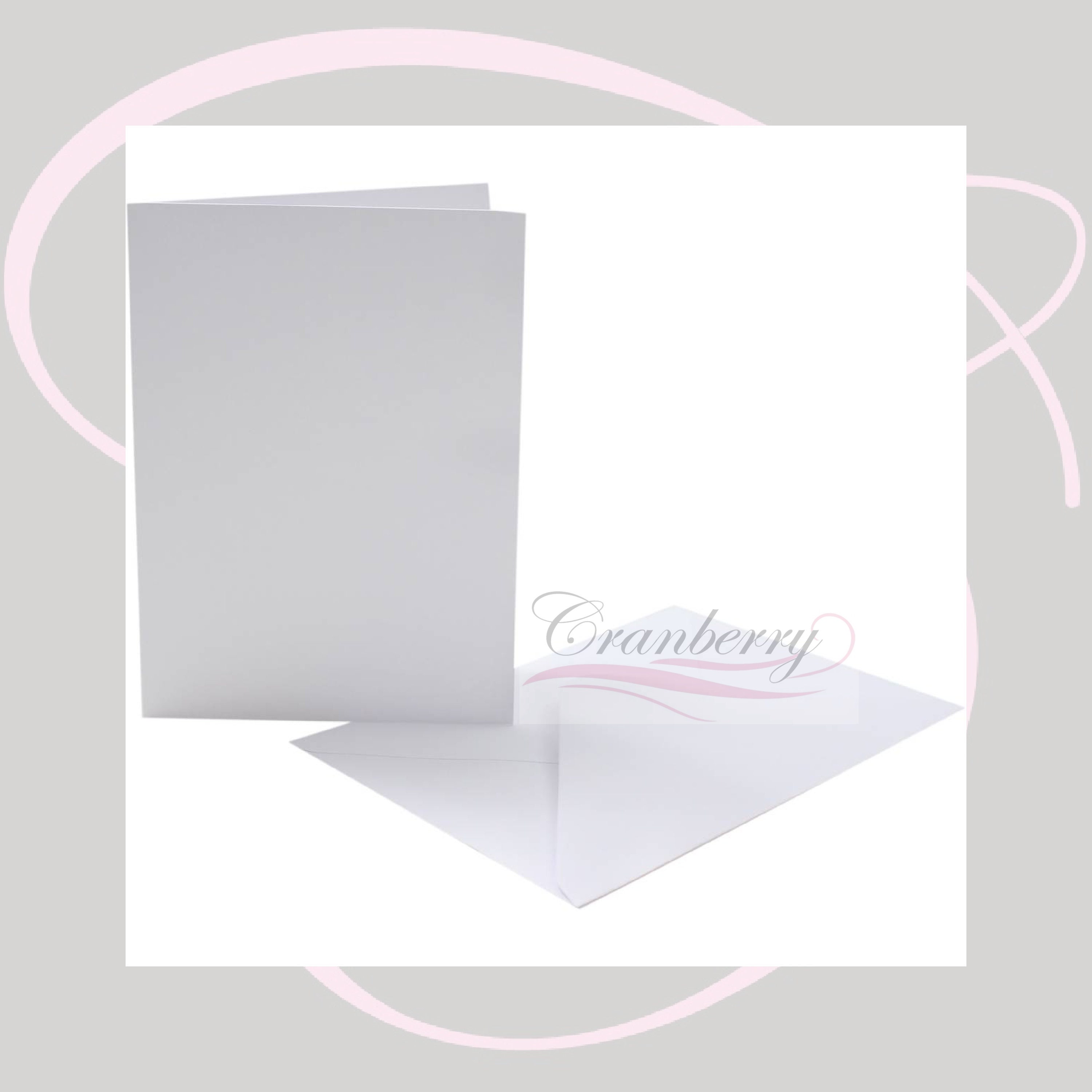 Card Stock Ivory White A6 Size 300gsm, Thick Card A6, DIY A6 Paper