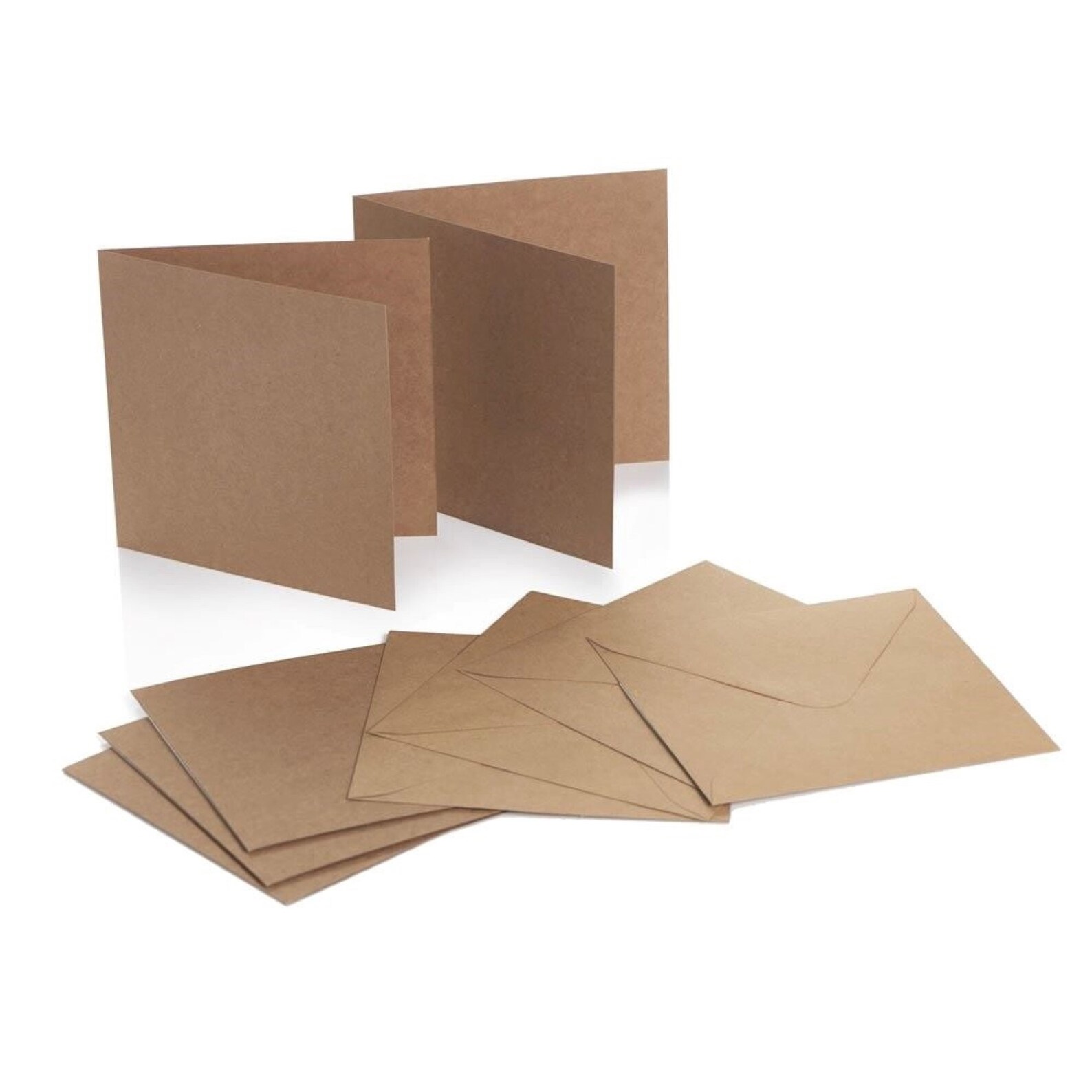6x6 Creased Blank Cards & Envelopes Pack of 50 Available in Etsy