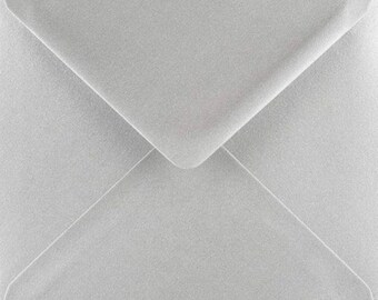 Silver Envelopes - Etsy